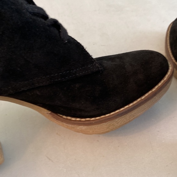 J. Crew black suede heels/ platform booties - Picture 11 of 16